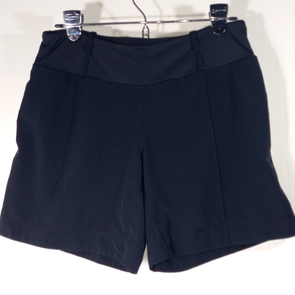 Lululemon Black Shorts Double Hooks for a Belt